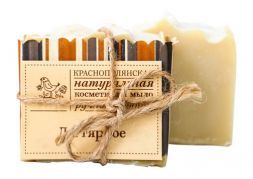 Мыло &quot;Дегтярное&quot; (100 г), КрасноПолянская косметика
